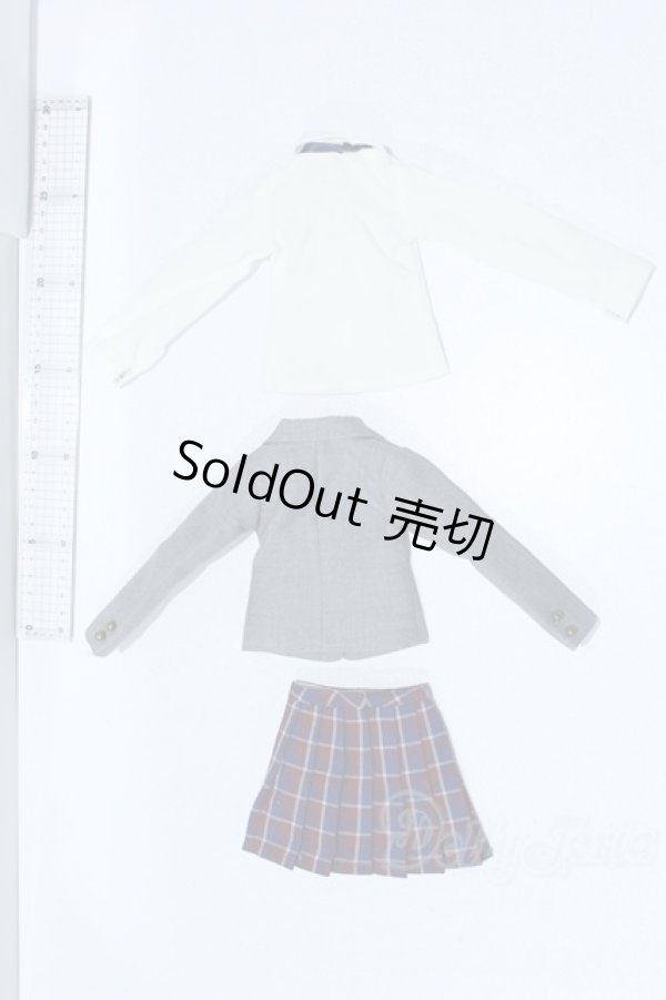 画像2: MDD/OF:ブレザー制服セット（グレー）・ミニ S-25-10-19-039-SK-ZS (2)