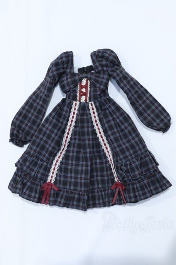 画像1: azone/OF:45cmサイズドール　衣装　ドーリィリボンワンピース S-26-01-18-026-SK-ZS (1)