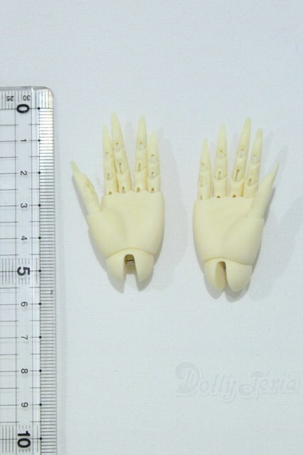 画像2: DIKADOLL/40ｃｍ用可動ハンドパーツ(ロングネイル) S-25-12-21-381-SK-ZS (2)