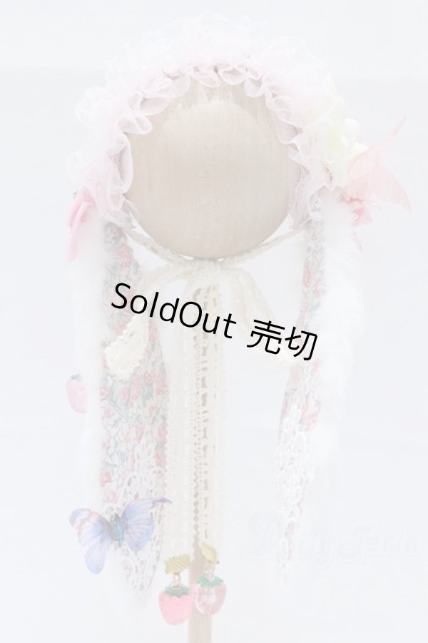 画像1: SD/OF:angeldear様製　うさ耳ヘッドドレス S-25-12-21-018-SK-ZS (1)