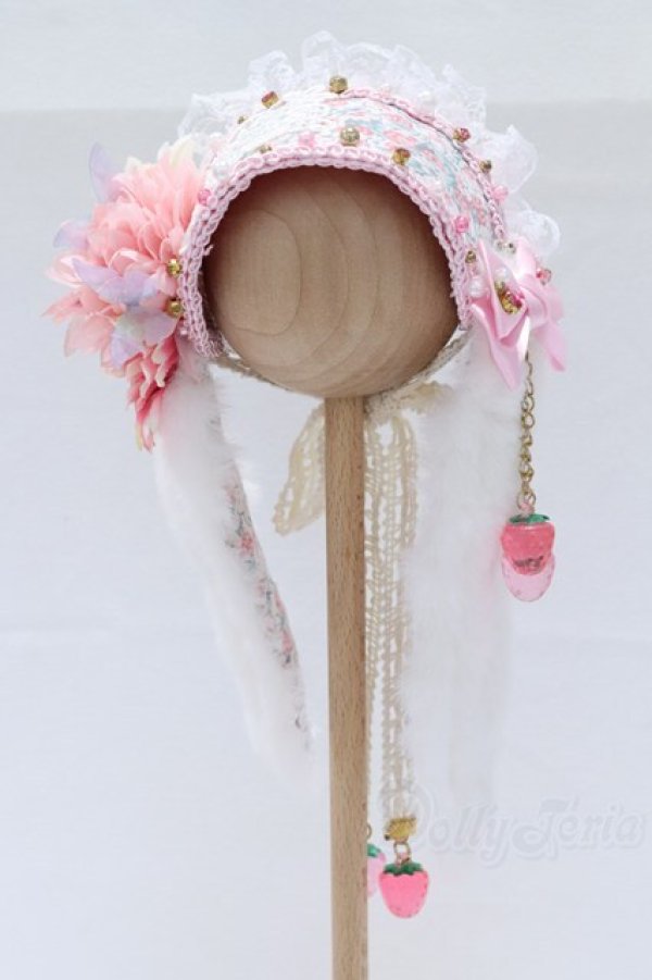 画像3: SD/OF:angeldear様製　うさ耳ヘッドドレス S-25-12-21-018-SK-ZS (3)