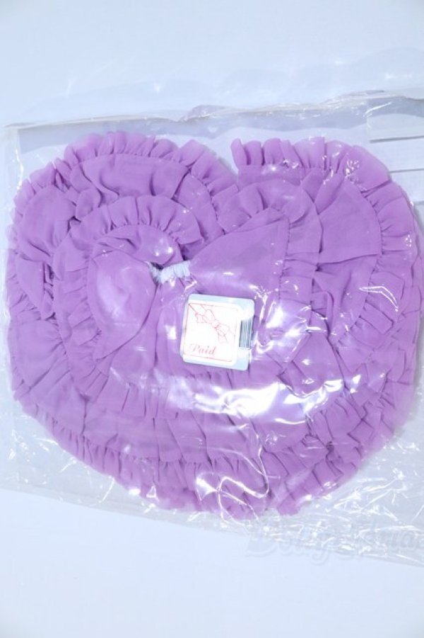 画像2: SD/OF:ぽんぽんパニエ(パープル) S-26-01-04-040-SK-ZS (2)