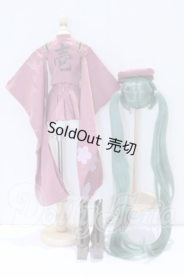 画像3: DD/OF 初音ミク 千本桜ドレスセット(壱ノ桜・桜花) S-26-05-03-096-SK-ZS (3)
