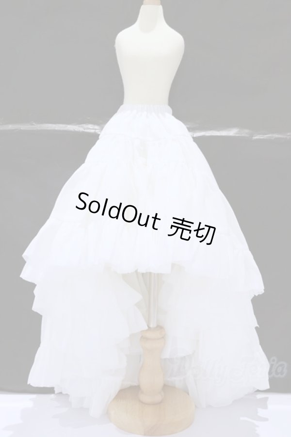 画像1: SD/OF:プリンセスぽんぽんパニエ(ホワイト) S-26-02-01-071-SK-ZS (1)