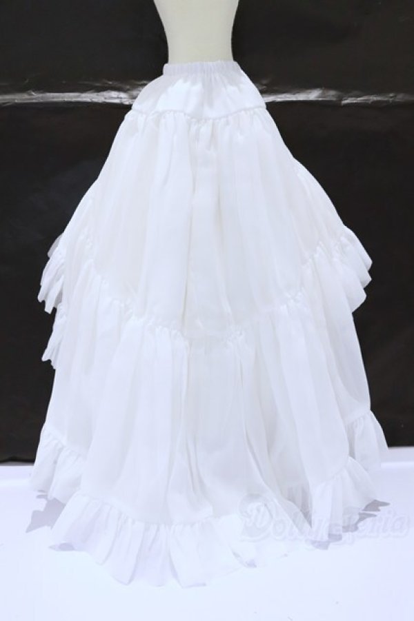 画像2: SD/OF:プリンセスぽんぽんパニエ(ホワイト) S-26-02-01-071-SK-ZS (2)