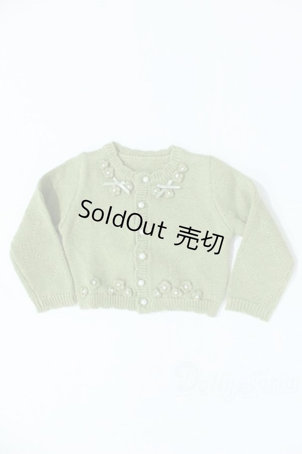 画像1: SD/OF:MELODY.C様製afternoon tea お花セーター(M) S-25-11-09-041-SK-ZS (1)