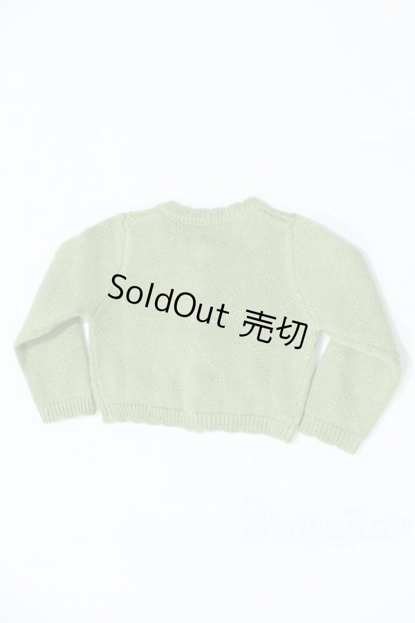 画像2: SD/OF:MELODY.C様製afternoon tea お花セーター(M) S-25-11-09-041-SK-ZS (2)