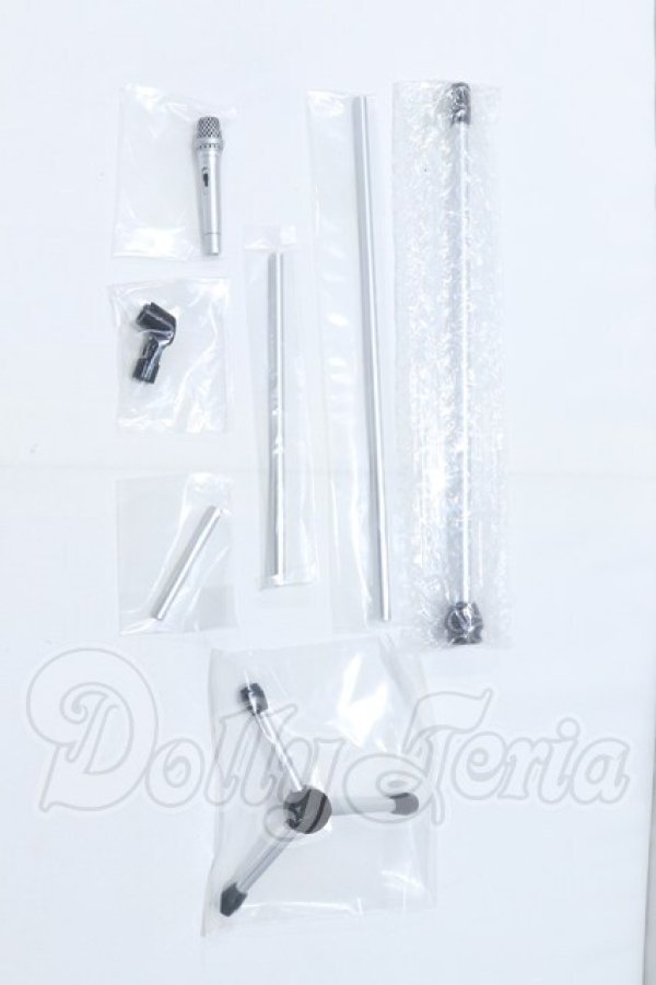 画像1: DD/マイク＆マイクスタンドセット(シルバー) S-26-04-19-056-SK-ZS (1)