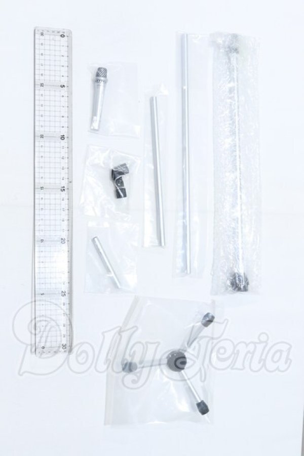 画像2: DD/マイク＆マイクスタンドセット(シルバー) S-26-04-19-056-SK-ZS (2)