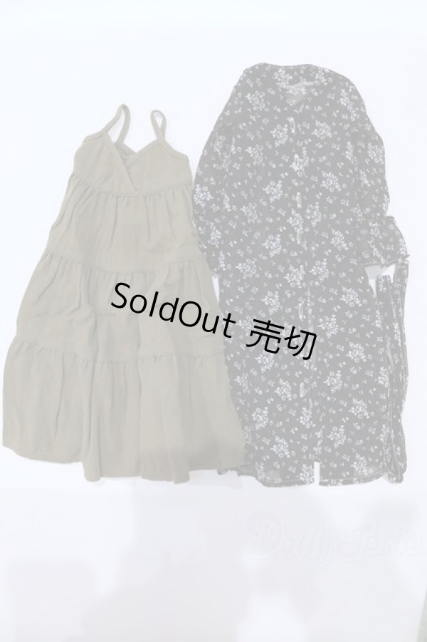 画像1: SD/OF:シフォンワンピースセット S-26-04-19-556-SK-ZS (1)
