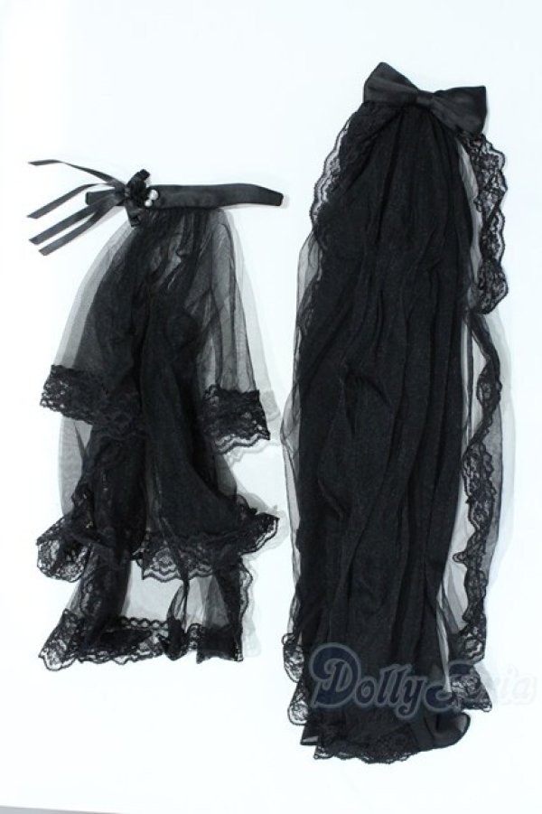 画像2: SD/OF ゴシックレースベール&トレーンセット：VOLKS製 S-25-12-07-010-SK-ZS (2)