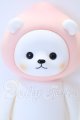 画像: Planet Bear/白桃の白熊　Popea ポピー S-26-03-01-005-SK-ZS
