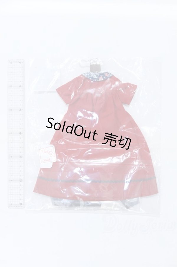 画像2: SDM/OF:よそゆきワンピセット(ダークレッド)・ミニ S-26-03-29-559-SK-ZS (2)