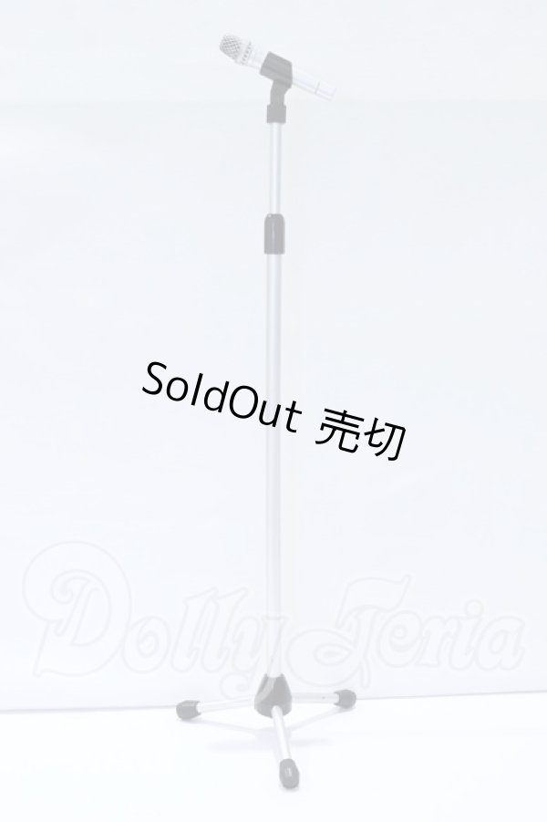 画像1: DD/マイク＆マイクスタンドセット（シルバー） S-26-04-19-055-SK-ZS (1)