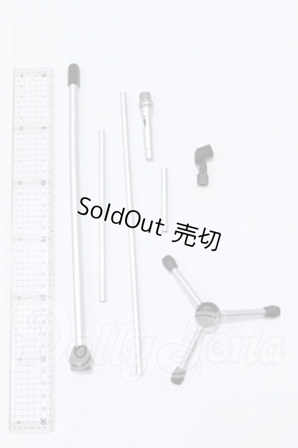 画像2: DD/マイク＆マイクスタンドセット（シルバー） S-26-04-19-055-SK-ZS (2)