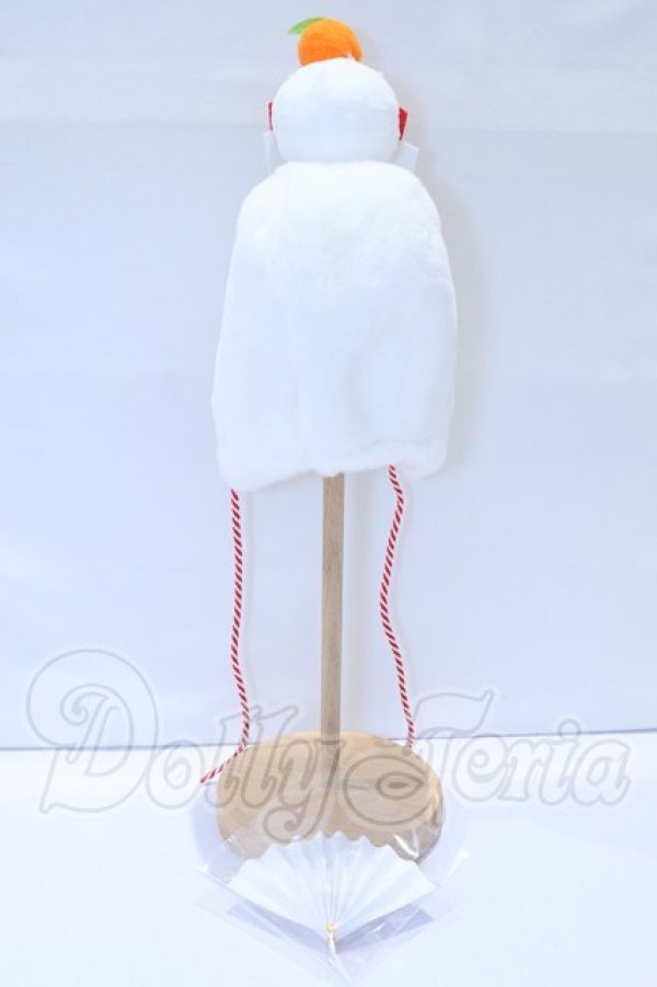 画像2: SD/OF:鏡餅ファンキャップ＆扇子セット S-26-04-05-033-SK-ZS (2)