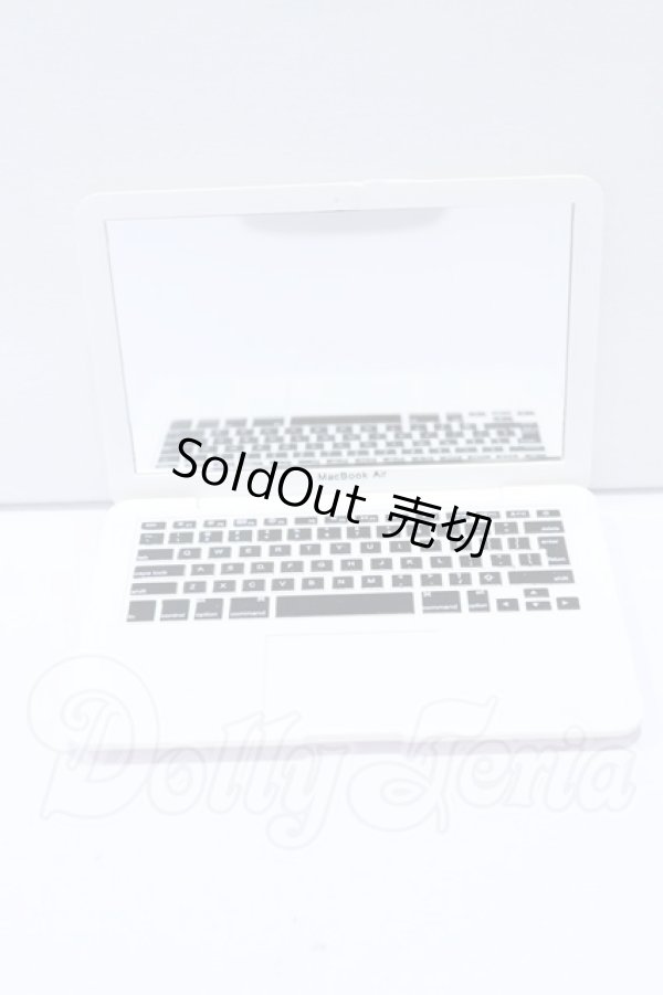 画像1: ミニチュア/MirrorBook Air S-26-05-10-032-SK-ZS (1)