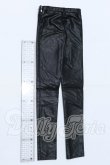 画像2: SD13BOY/OF:ブラックレザーパンツ・L S-26-03-15-061-SK-ZS (2)