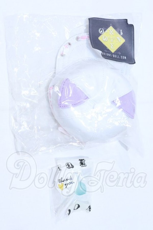 画像1: DD/OF:ネコミミベースボールキャップ Orione様製  S-26-04-05-032-SK-ZS (1)