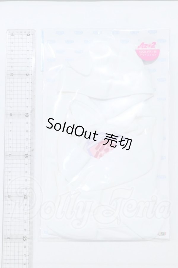 画像2: azone/OF:AZO2 病みかわ*ねこみみフードワンピース (ホワイト) S-26-06-14-077-SK-ZS (2)