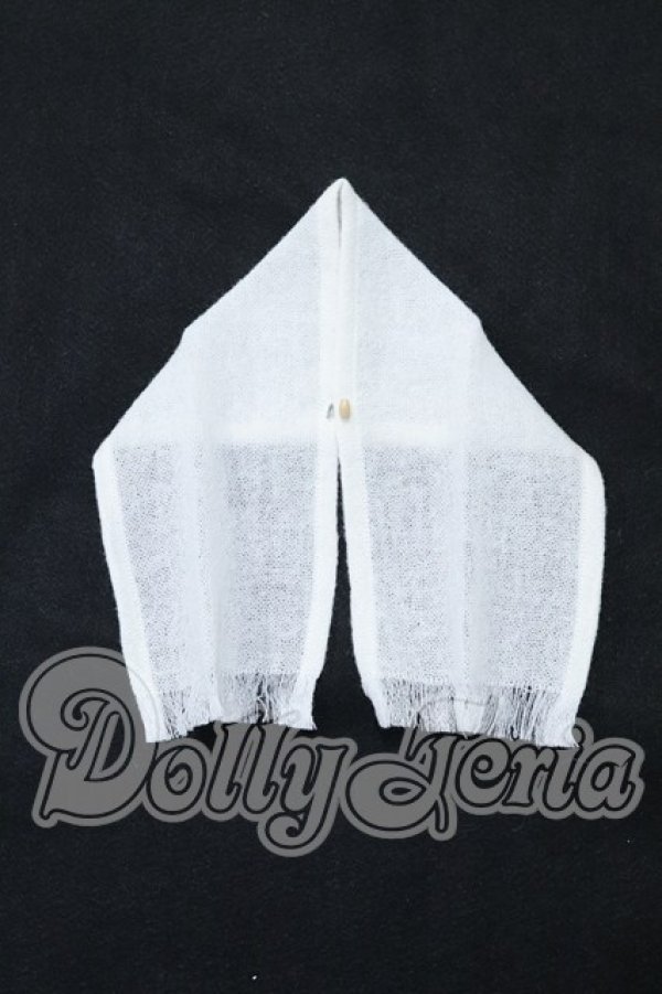 画像1: azone/OF:PNS あぞキャン ゆったりストール ホワイト S-26-03-15-033-SK-ZS (1)