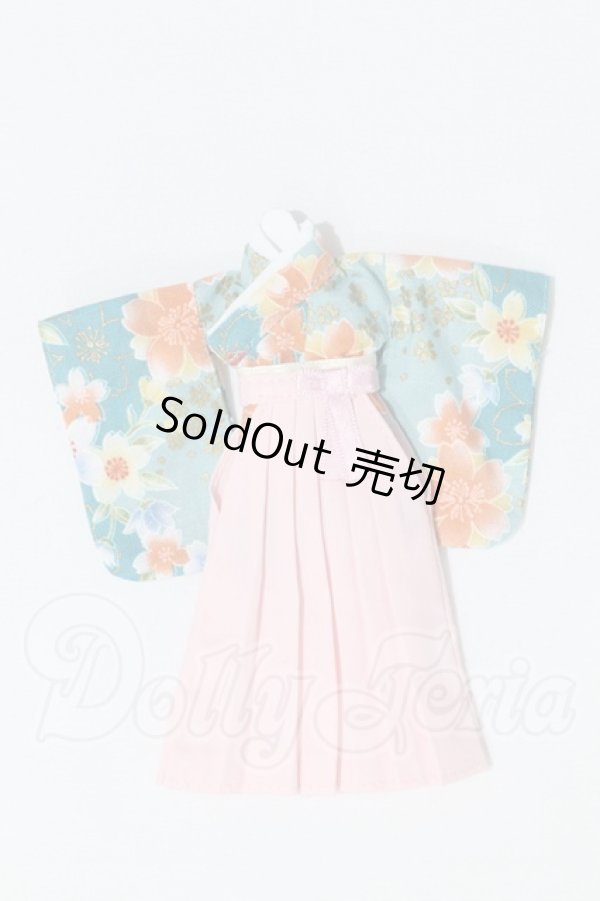 画像1: azone/OF:1/12桜袴set (翡翠色) S-26-06-28-039-SK-ZS (1)