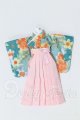 画像: azone/OF:1/12桜袴set (翡翠色) S-26-06-28-039-SK-ZS