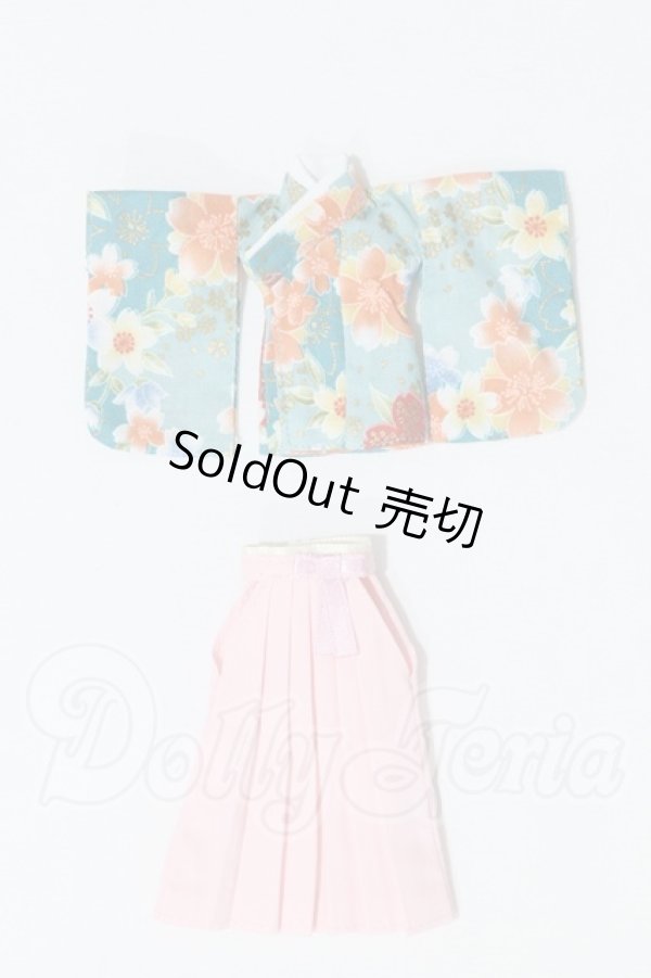 画像2: azone/OF:1/12桜袴set (翡翠色) S-26-06-28-039-SK-ZS (2)