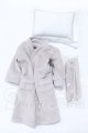 画像: MDD/OF:バスローブセット（グレー）・ミニ S-26-03-01-072-SK-ZS