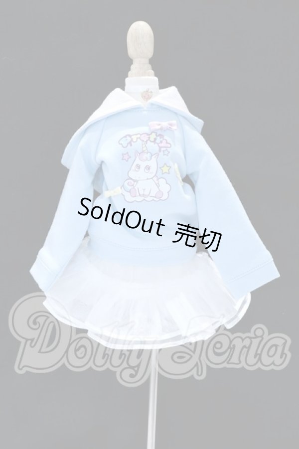 画像1: MDD/OF：ゆみきゅん☆ゆにこーんちゃん（ブルー）ミニ S-26-04-26-505-SK-ZS (1)
