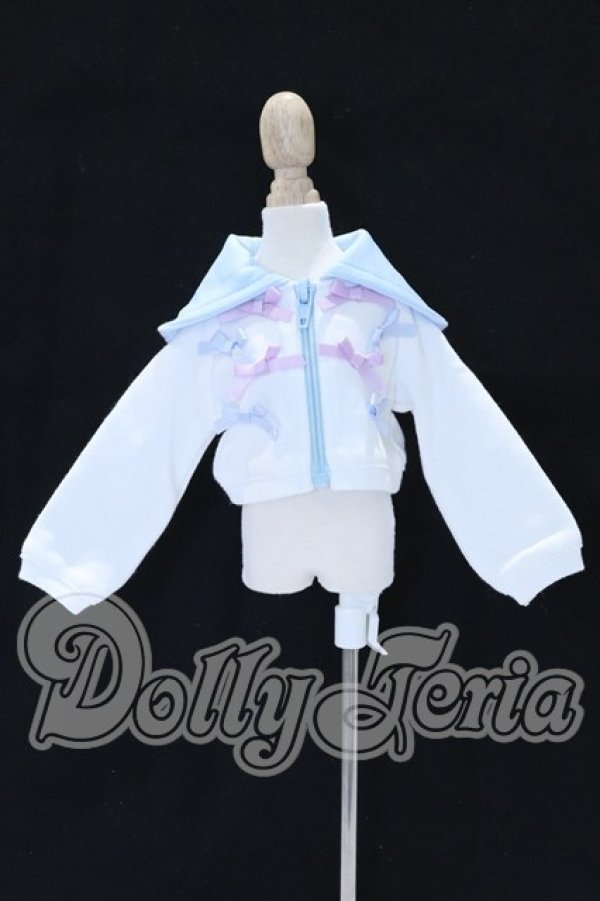 画像1: MDD/OF:夢色リボンパーカー・ミニ S-26-02-22-019-SK-ZS (1)