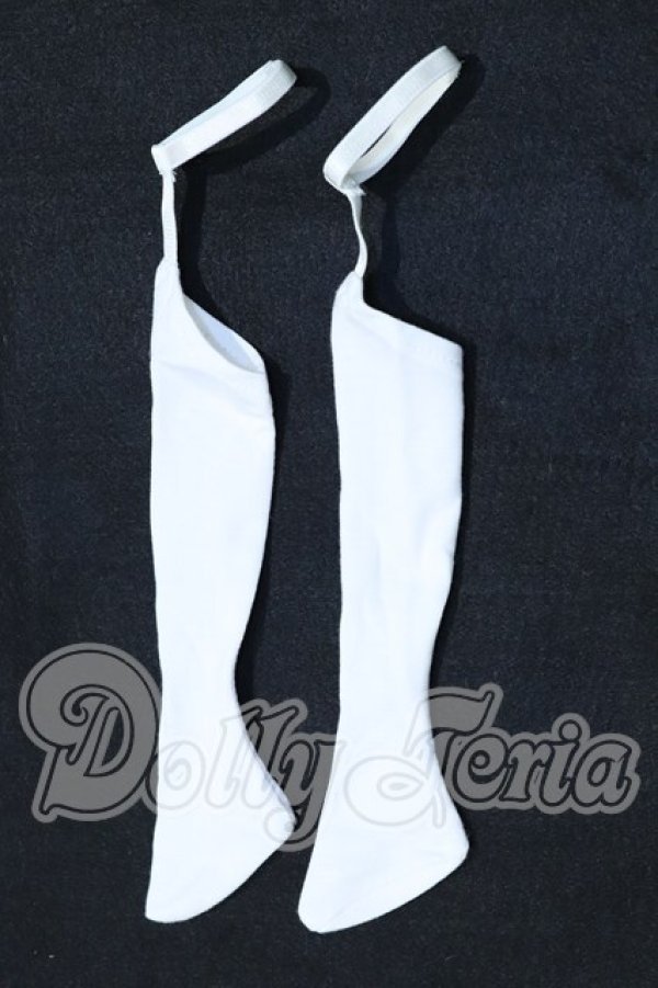 画像1: MSD/OF:ガーターソックス【白】・ミニ S-26-04-19-029-SK-ZS (1)