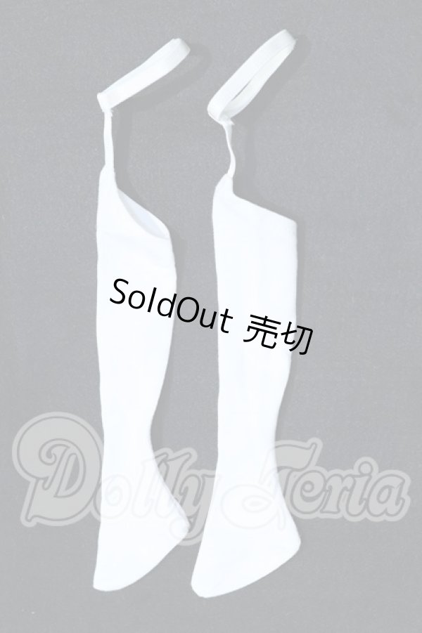 画像1: MSD/OF:ガーターソックス【白】・ミニ S-26-04-19-029-SK-ZS (1)