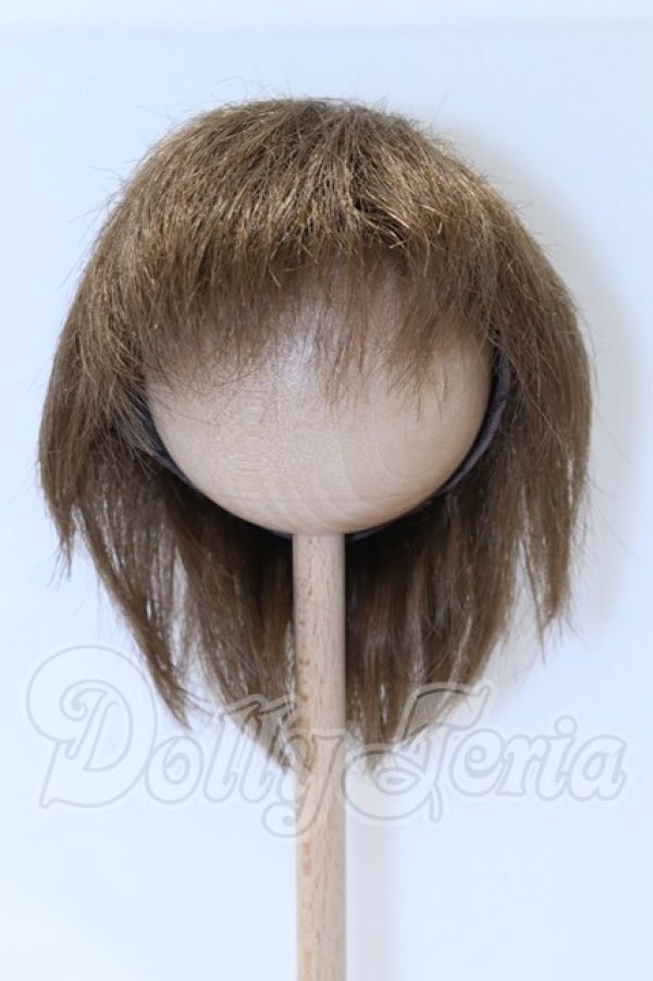 画像1: 9-10inch/ウィッグ S-26-04-19-014-YB-ZS (1)