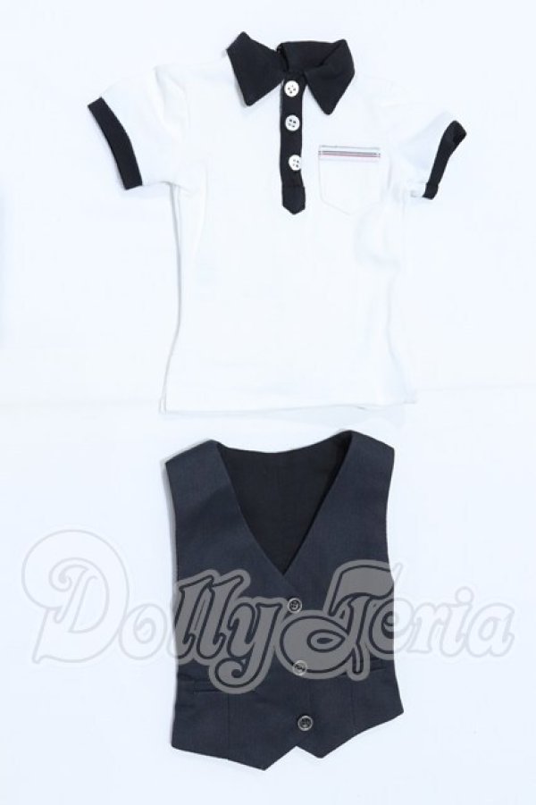 画像1: ＳＤ17ＢＯＹ/ベスト＆ポロシャツセット S-26-05-17-035-SK-ZS (1)