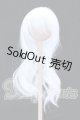 画像: 8-9inch/ウィッグ　DreamWig　DDW-02Dみるくホワイト S-26-06-07-026-SK-ZS
