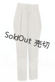 画像: SD17B/OF:パンツ S-26-05-31-038-SK-ZS