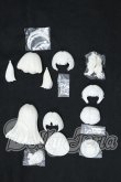 画像1: MOOWOOART/糖指数100%/未塗装ヘアパーツ S-26-09-13-026-SK-ZS (1)