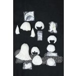 画像: MOOWOOART/糖指数100%/未塗装ヘアパーツ S-26-09-13-026-SK-ZS