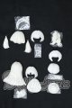 画像: MOOWOOART/糖指数100%/未塗装ヘアパーツ S-26-09-13-026-SK-ZS