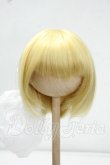画像1: 7-8inch/VOLKS製ウィッグ Y-26-10-06-247-WT-ZY (1)