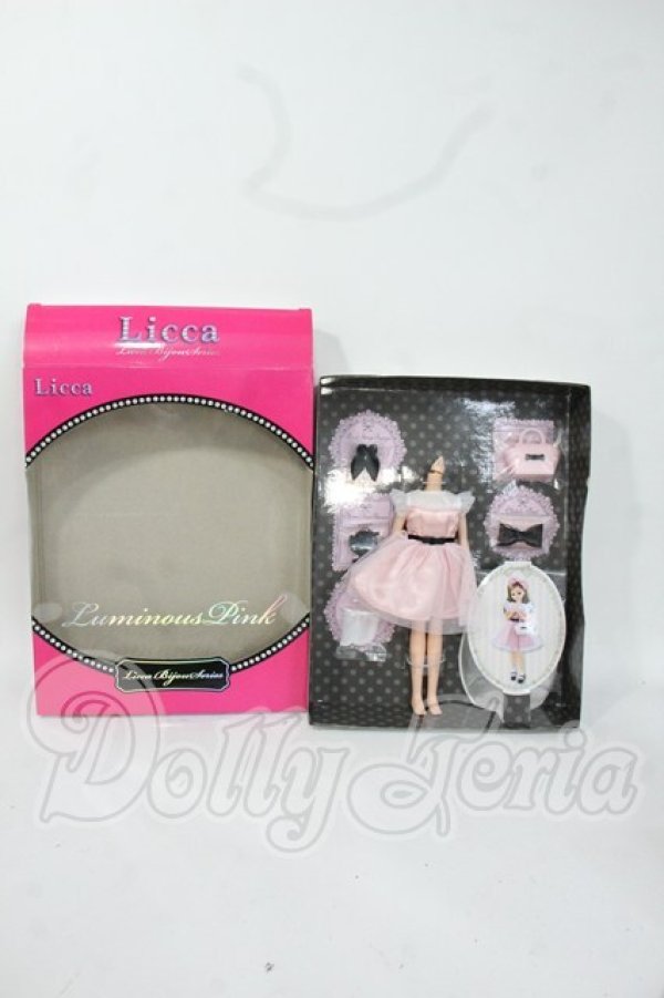 画像2: リカちゃん/OF：ビジューシリーズルミナスピンク衣装 Y-26-04-29-229-WT-ZY (2)