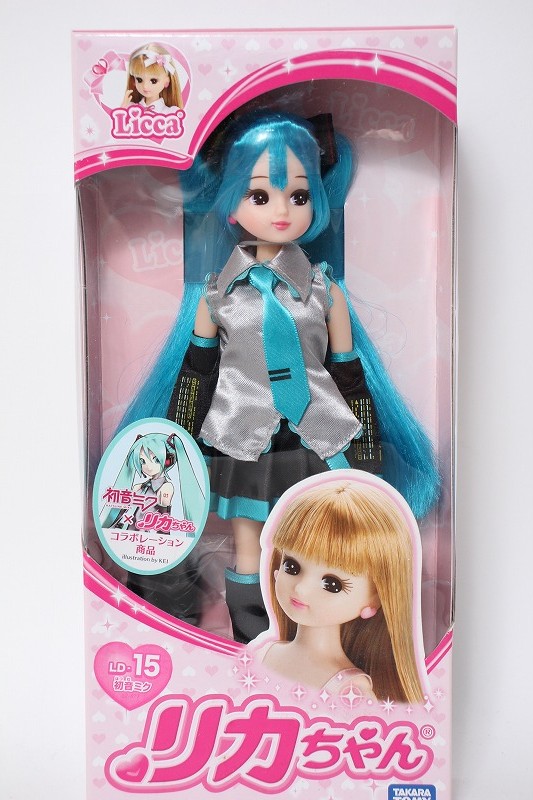UNISEX S/M 【値下げ!】初音ミク リカちゃん 開封済み ガラスケース